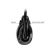 Bigger Joy Inflatable Penis Black 3 - Pumpálható távirányítós letapasztható élethű vibrátor