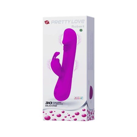 Pretty Love Clement klitoriszkaros vibrátor (Pink)