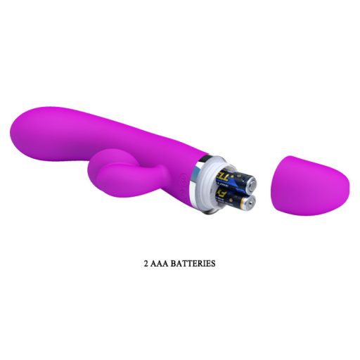 Pretty Love - Bert Csiklókaros szilikon vibrátor 30 féle vibrációval (Pink)