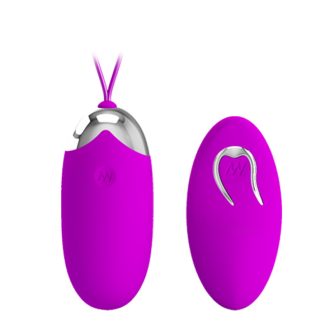   Pretty Love - Berger Távirányítható Újratölthető USB-s vibrációs tojás 12 féle vibrációval (Pink)