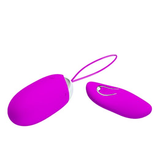 Pretty Love - Berger Távirányítható Újratölthető USB-s vibrációs tojás 12 féle vibrációval (Pink)