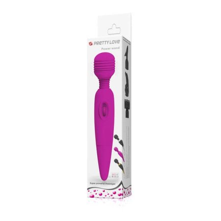 Pretty Love Power Wand - Elegáns csiklómasszírozó vibrátor 25x4,5cm (Lila)