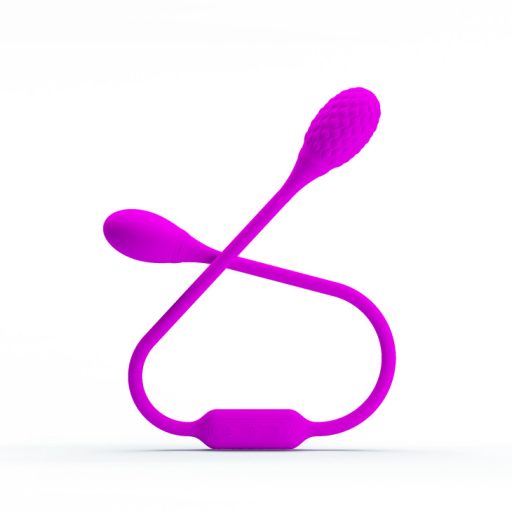 Pretty Love Dream Lover's whip - Újratölthető USB-s Dupla végű vibrációs tojás 12 féle vibrációval (Pink)