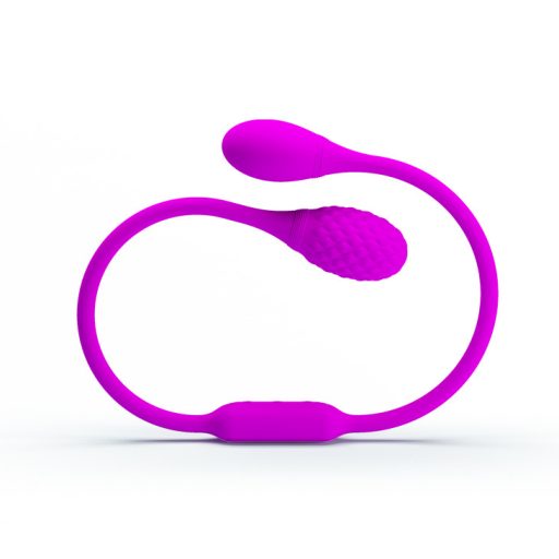 Pretty Love Dream Lover's whip - Újratölthető USB-s Dupla végű vibrációs tojás 12 féle vibrációval (Pink)