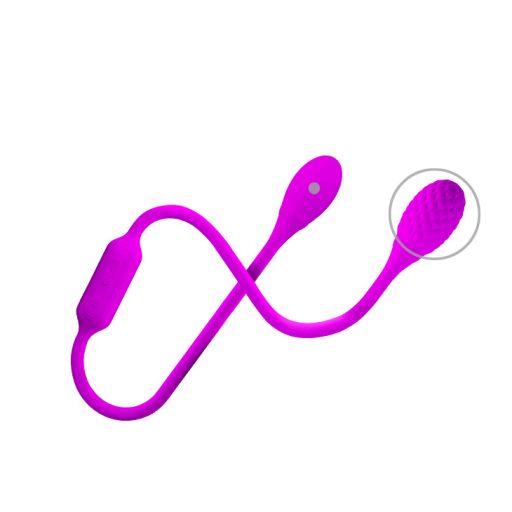 Pretty Love Dream Lover's whip - Újratölthető USB-s Dupla végű vibrációs tojás 12 féle vibrációval (Pink)