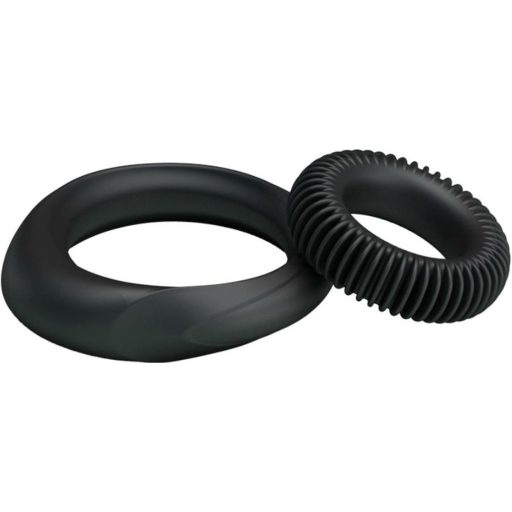 Manhood - Szilikon péniszgyűrű - 2db-os szett