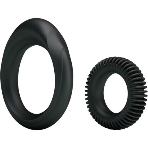 Manhood - Szilikon péniszgyűrű - 2db-os szett