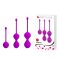 Pretty Love Kegel Ball - 3db-os Szilikon Kegel golyó szett (Lila)