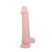 Super Dildo 8.6 inch Natúr 22 centis letapasztható dildó