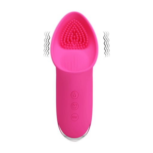 Pretty Love Isaac Csiklóizgató vibrátor 7 féle vibráló és szívó funkcióval (Pink)