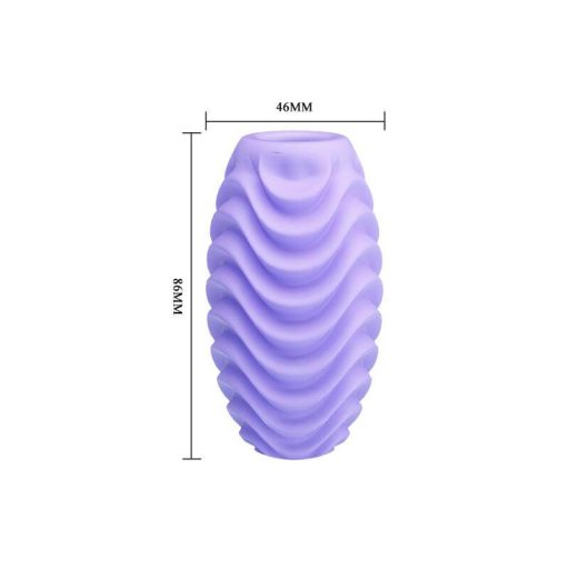 Pretty Love Romantic - maszturbátor tojás - 1db (lila)