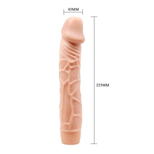 Baile Barbara - élethű vibrátor - 22,5 cm (natúr)