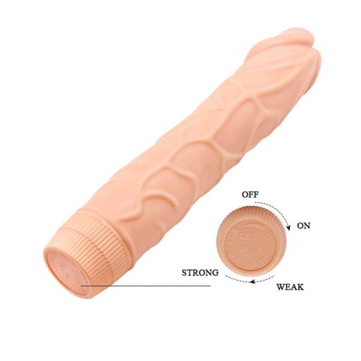 Baile Barbara - élethű vibrátor - 22,5 cm (natúr)