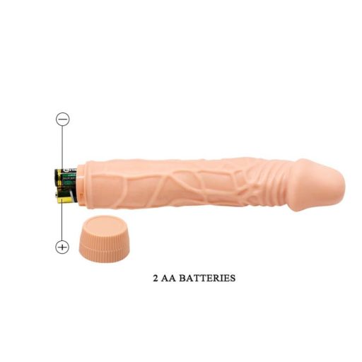 Baile Barbara - élethű vibrátor - 22,5 cm (natúr)