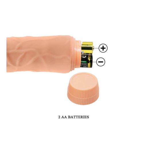 Baile Barbara - élethű vibrátor - 19,5 cm (natúr)