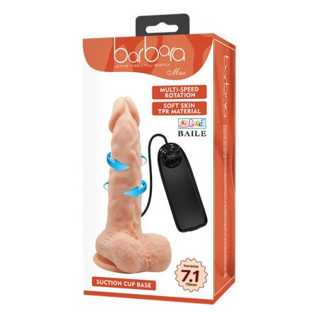 Barbara Max többfokozatú vibrációs dildó 7.1 inch