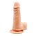 Barbara Genie - Többsebességes tapadókorongos forgó valósághű vibrátor 6.1 inch - 14,5 cm x 3,1 cm (Bőrszínű)