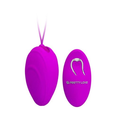 Pretty Love Hyper Egg - Szilikon vibrációs tojás távirányítóval