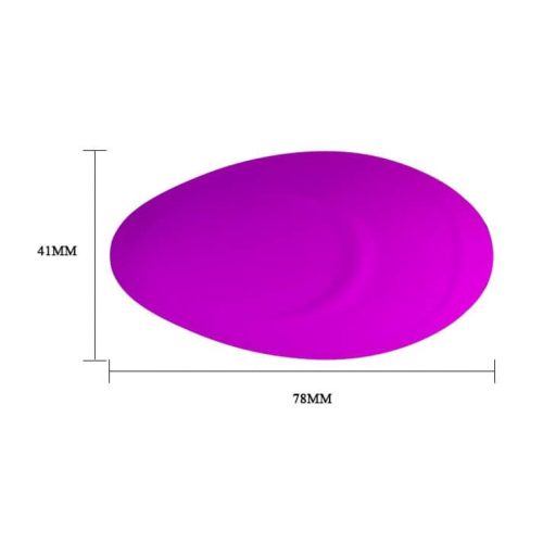 Pretty Love Hyper Egg - Szilikon vibrációs tojás távirányítóval