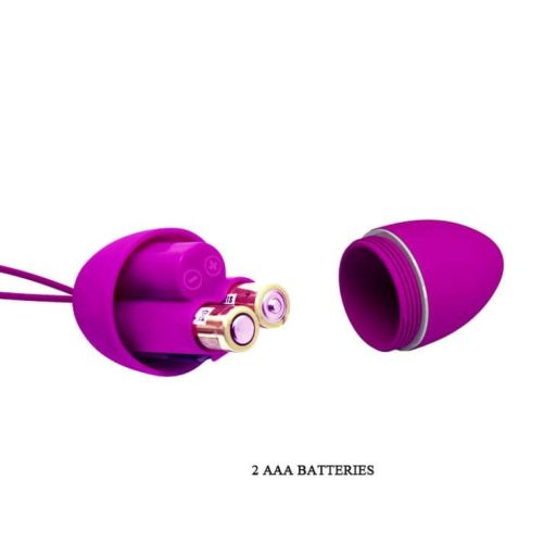 Pretty Love Hyper Egg - Szilikon vibrációs tojás távirányítóval
