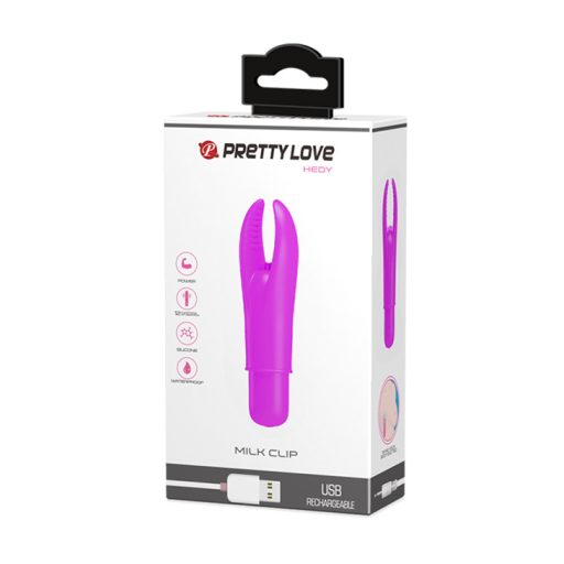 Pretty Love - Hedy Újratölthető USB-s mini vibrátor 12 féle vibrációval