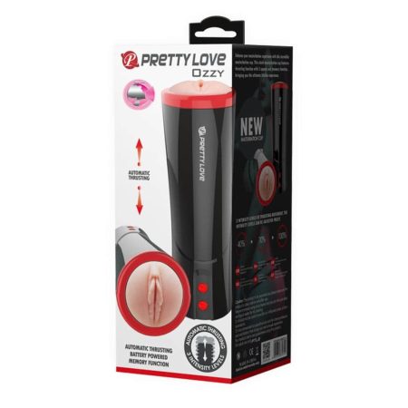 Pretty Love Ozzy - Műpunci maszturbátor beépített hangokkal - 24,6cm