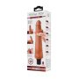   Sliding Skin Alfredo - Élethű vibrátor - 21,5cm (Bőrszínű)