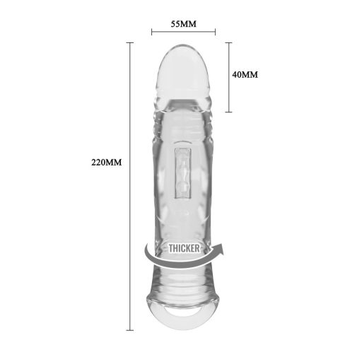 Pretty Love Péniszköpeny I (áttetsző)