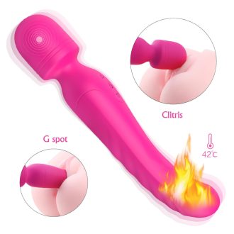   Sex HD Iris - 2 motoros melegítő masszírozó vibrátor (pink)