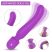 Sex HD Iris - 2 motoros melegítő masszírozó vibrátor (lila)