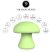 Sex HD Mushroom - akkus arcmasszírozó (zöld)