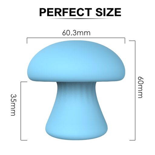 / Magic Mushroom - akkus arc masszírozó (kék)