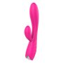   Sex HD Muses - akkus, vízállló melegítős vibrátor (pink)