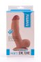   Lovetoy Ultra Soft - rugalmas, élethű dildó - 21,5cm (natúr)