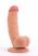 Lovetoy Ultra Soft - rugalmas, élethű dildó - 21,5cm (natúr)