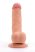 Lovetoy Ultra Soft - rugalmas, élethű dildó - 21,5cm (natúr)