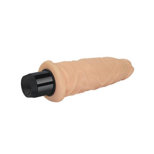 Lovetoy Real Feel - élethű vibrátor - 19 cm (natúr)