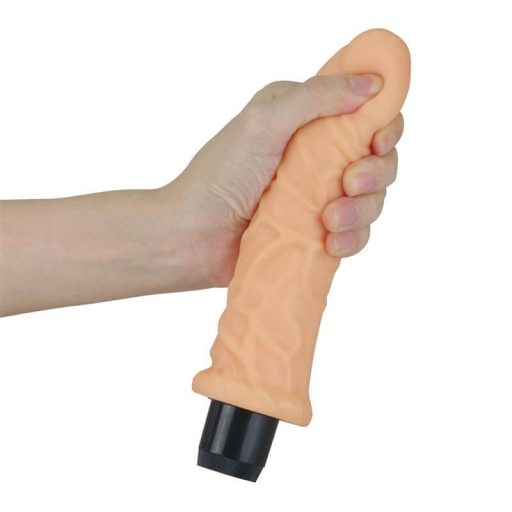 Lovetoy Real Feel - élethű vibrátor - 19 cm (natúr)