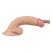 Lovetoy Real Extreme - tapadókorongos, herés G-pont dildó - 19cm (natúr)