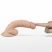 Lovetoy 7.5" Real Extreme - Letapasztható vibrációs élethű dildó vezetékes távirányítóval