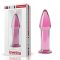 5" Glass Romance - Üveg anál plug (Pink) 12,2cm x 3,5cm