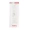 4.5" Glass Romance Anal Plug Clear - Análkúp - Fenékdugó (víztiszta áttetsző)