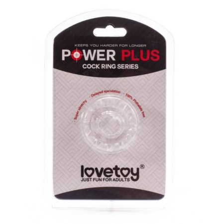 Power Plus áttetsző péniszgyűrű 6