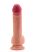 Lovetoy - élethű, hajlított dildó - 22cm (natúr)