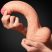 Lovetoy Nature Cock - kétrétegű élethű dildó - 28cm (natúr)