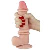 Lovetoy Sliding-Skin - kétrétegű dildó - 21cm (natúr) Lovetoy Sliding-Skin - kétrétegű dildó - 21cm (natúr)