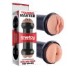 Lovetoy Training Master Double Side Stroker - Élethű művagina és műpopsi tokban (Bőrszínű-Fekete) Lovetoy Training Master Double Side Stroker - Élethű művagina és műpopsi tokban (Bőrszínű-Fekete)