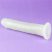 Lovetoy 8 inch Lumino Play Dildo - Letapasztható vízálló sötétben világító élethű dildó - 21 cm (Áttetsző)