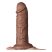 Lovetoy Chubby - tapadókorongos élethű dildó - 25cm (natúr)