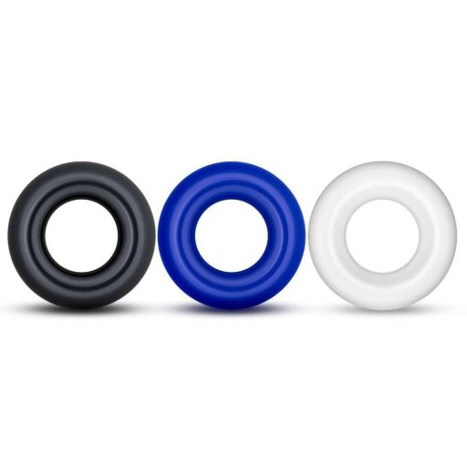 X-Basic szuper rugalmas péniszgyűrű (3 db)